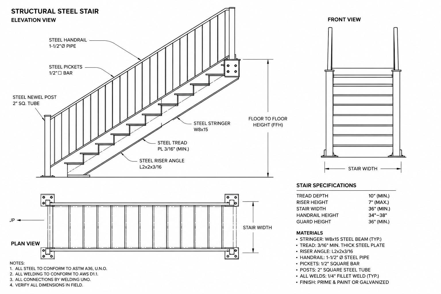 Miscellaneous Steel Detailing